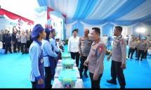 Kapolri Jenderal Listyo Sigit Prabowo melaksanakan groundbreaking terhadap 13 Satuan Pelayanan Pemenuhan Gizi (SPPG) Polda Jawa Timur. 