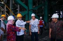 Kemenperin melakukan kunjungan kerja ke PT Sumi Asih, salah satu perusahaan intermediate industry di sektor oleokimia, untuk mendengarkan langsung kondisi lapangan terkait pembatasan pasokan Harga Gas Bumi Tertentu (HGBT).