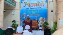 Cinta Rasulullah Tak Pernah Luntur, Warga Antusias Hadiri Maulid Nabi di Masjid Baiturrahman Kartika Wanasari Cibitung