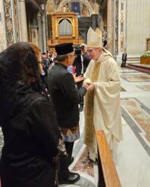 Misa Pertama di Basilika St Petrus, Setelah 75 Tahun Hubungan Diplomatik