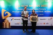 Astra agro saat menerima penghargaan