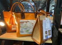 Tas lukis bercerita dari Criyos, jenama fesyen lokal asal Yogyakarta.
