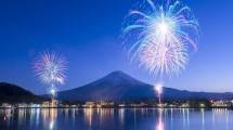 Festival Kembang Api di Danau Kawaguchiko, Jepang (Foto:facebook.com/KunjungiJepang)