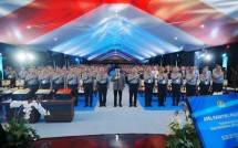 Apel Kasatwil di Mako Satuan Latihan Korbrimob Polri, Cikeas, Bogor, Jawa Barat.