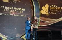 Bank Mandiri Sabet Empat Penghargaan di CNBC Indonesia Awards 2025, Perkuat Kepemimpinan dan Tata Kelola