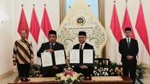 Penandatanganan MoU antara Kemenlu dengan HKI