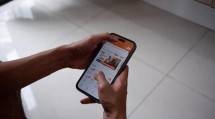 Aplikasi layanan rumah tangga bTaskee di Smartphone.
