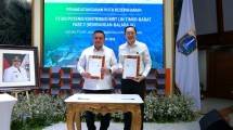 Penandatanganan kerja sama antara PT Summarecon Agung Tbk dengan PT MRT Jakarta (Perseroda)