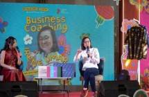 Wakil Menteri Ekonomi Kreatif, Irene Umar, menjadi narasumber dalam Business Coaching di Festival Imlek Nasional 2026 di Lapangan Banteng, Jakarta, Senin (23/02/2026).