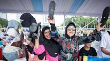 Salah satu UMKM yang ikut bazar di Monas