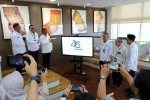 Perpusnas luncurkan tema dan logo HUT ke-46 bertajuk 46 Tahun Merawat Pustaka, Memartabatkan Bangsa. 