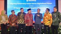 Kolaborasi BTN-INKOPPAS Perkuat Layanan Keuangan di Sektor Pasar Tradisional