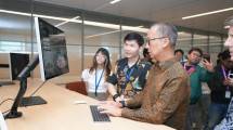 Menteri Perindustrian (Menperin) Agus Gumiwang Kartasasmita saat mengunjungi Apple Academy dan Institute