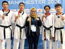 Satu Emas, Tiga Perunggu dari Inggris: Sinyal Kuat Taekwondo Indonesia Menuju Kualifikasi Asian Games