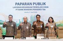 Paparan Public Expose Kuartal I-2026 Bank Mandiri (21/4/2026).