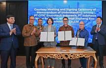 Menperin Agus Gaet 3 Raksasa Air Global CITIC-Jinzheng-IWS Garap Limbah Kawasan Industri 