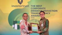 BSI Raih The Best Corporate Emission Reduction Transparency Awards