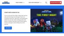 Minecraft Education. Source: Minecraft