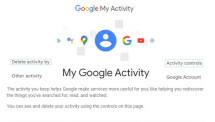 My Google Activity Checking