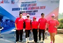 Kick off Great Eastern Women&rsquo;s Run Indonesia 2026 di Jakarta, Minggu (24/5/2026). 