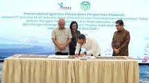 Penandatanganan pembiayaan PT SMI untuk Kabupaten Tebo