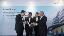 Direksi dan Manajemen PT Intiland Development Tbk, seusai RUPS Tahunan