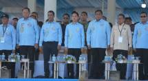 Pekan Nasional (PENAS) Petani Nelayan XVII Tahun 2026 yang digelar di Kawasan Gelanggang Olahraga (GOR) David-Toni, Kecamatan Limboto, Kabupaten Gorontalo pada Sabtu (20/6). (Dok. BULOG)