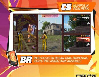Free Fire Anniversary ke-9: Semua Senjata Dapat Buff Spesial!