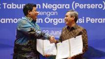 Penandatanganan Bank BTN dengan Pemerintah Kabupaten Samosir 